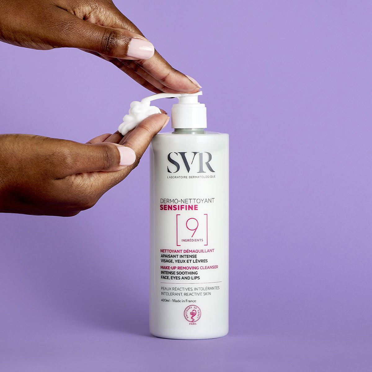 SENSIFINE Soothing Cleansing Milk- Gentle, non-foaming cleanser