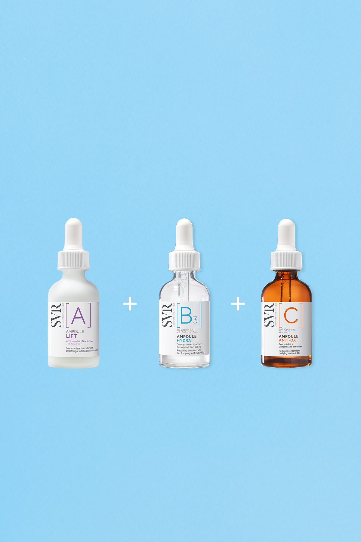 Lift, Hydrate & Glow Serum Trio